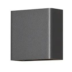 Wandarmatuur voor buitenshuis CHIERI IP54, antraciet 