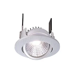 KapegoLED recessed ceiling luminaire COB-68-350mA-4000K-round-flat