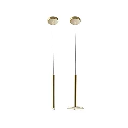Pendelarmatuur CANDLE 1 LED IP20, zwart