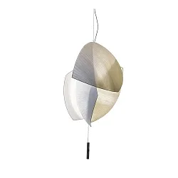 Pendelarmatuur VOILES BIG LED IP20, chroom dimbaar