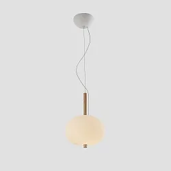 Pendelarmatuur ILARGI LED IP20, wit dimbaar