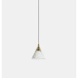 Pendelarmatuur VENETO LED IP20, goud dimbaar