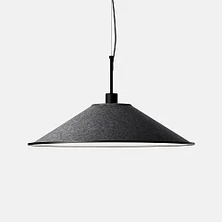 Pendelarmatuur SHOEMAKER LED IP20, zwart dimbaar