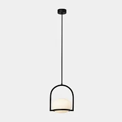 Pendelarmatuur COCO SINGLE E14 IP20, zwart