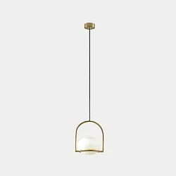 Pendelarmatuur COCO SINGLE E14 IP20, goud