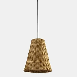 Pendelarmatuur CARIBE E27 IP20, bruin
