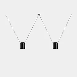 Pendelarmatuur ATTIC 2 2-vlams E27 IP20