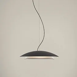 Pendelarmatuur NOWAY BIG LED IP20, zwart