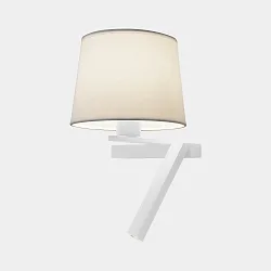 Wand- en plafondarmatuur HALL SLIM LED E27, scherm excl, wit