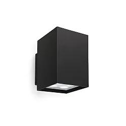 Wandarmatuur voor buitenshuis AFRODITA POWER LED up down, schakelbaar, set terug IP55, zwart 