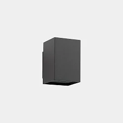 Wandarmatuur voor buitenshuis AFRODITA POWER LED down, schakelbaar, set terug IP65, bruin 