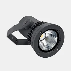 Buitenspot HUBBLE COB LED draaibaar IP65, grijs dimbaar