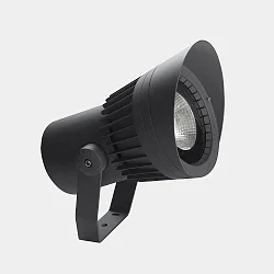 Buitenspot HUBBLE COB LED IP65, antraciet, transparant