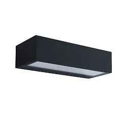 Wandarmatuur voor buitenshuis NEMESIS LED SLIM up down, plat, CCT Switch IP65, antraciet 