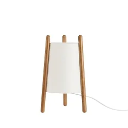 Tafelarmatuur WOODY met schakelaar E27 IP20