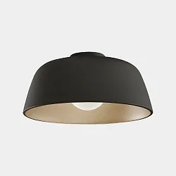 Wand- en plafondarmatuur MISO Ø 433MM E27 IP20, zwart mat dimbaar