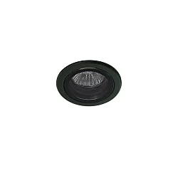 Inbouwarmatuur EKO DOWNLIGHT LED down, rond, stijf IP66, zwart dimbaar 6,1W 369lm 3000K 24° CRI > 80