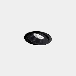Plafondinbouwarmatuur DAKO ADJUSTABLE 100MM draaibaar, incl. netvoeding, schakelbaar IP66, zwart 