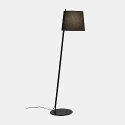 floor lamp CLIP E27, shade excl., black