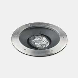 floor recessed luminaire GEA COB 300 IP65, stainless steel dimmable