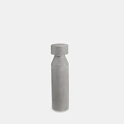 Lichtpaal ROW LED IP65, opaal, betongrijs