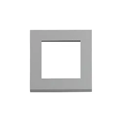 Opbouwframe CLICK hoekig, mechanisch, grijs