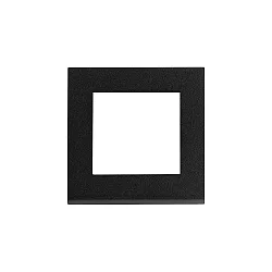 Opbouwframe CLICK hoekig, mechanisch, zwart