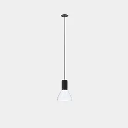 Pendelarmatuur IRIS PENJANT TRIM IP23, zwart