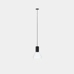 Pendelarmatuur IRIS PENJANT TRIMLESS IP20, zwart