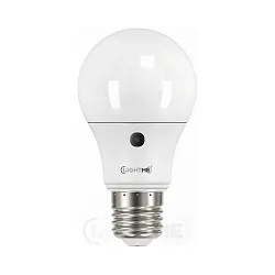 Lamp peervorm A60 met sensor E27 5,5W 470lm 2700K 330° CRI 80 