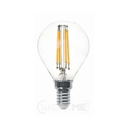 Filamentlamp druppelvorm P45 dimbaar E14 4,5W 470lm 2700K CRI 80 dimbaar