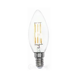 Filamentlamp kaarsvorm C35 E14 4,5W 470lm 4000K 320° CRI 80 