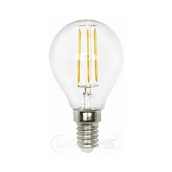 Filamentlamp druppelvorm P45 E14 4,5W 470lm 4000K CRI 80 