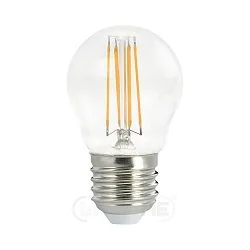 Filamentlamp druppelvorm P45 E27 4,5W 470lm 4000K CRI 80 