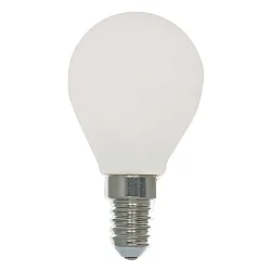 Filamentlamp standaardvorm WHITE P45 E14 4,2W 470lm 4000K 320° CRI 80-89 