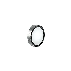 Spiegelarmatuur DONNA LED rond, CCT Switch GX53 IP44, zilver 