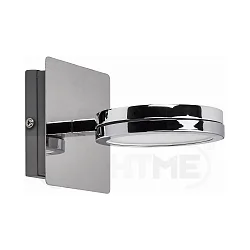 Spiegelarmatuur AQUA ONNA 1-vlams, CCT Switch, schakelbaar GX53 IP44, chroom, glanzend 