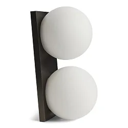 wall and ceiling luminaire PALLA MINI IP20, titanium dimmable