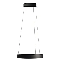 Pendelarmatuur GLORIA IP20, zwart dimbaar