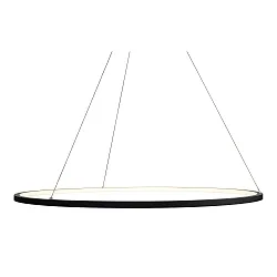 Pendelarmatuur GLORIA IP20, zwart dimbaar