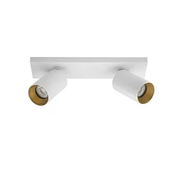 Plafondarmatuur SPOTON 2 2-vlams GU10 IP20, wit