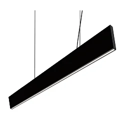 Pendelarmatuur SUPREME LONG PENDANT 150 DOWN IP20, zwart dimbaar