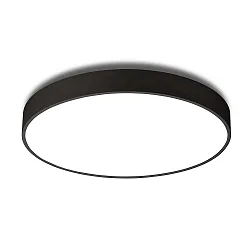 Plafondarmatuur MOON C450 LED IP20, zwart dimbaar