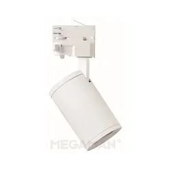 3-fase spot MORA instelbaar, met adapter GU10 IP20, wit 
