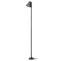 Buitenlamp GARTIA roteerbaar, kantelbaar GU10 IP65, antraciet dimbaar