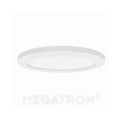 LED ceiling luminaire PANO CCT DIM ROUND, IP20, dimmable, white, Ø 29cm, 24W 3000-6500K 2100lm 110°
