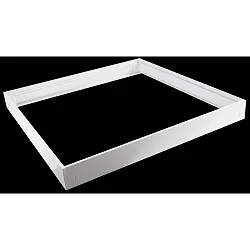 mounting frame LED BACKLIT PANEL FLATO square, white