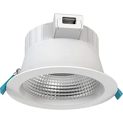 Inbouwarmatuur FILA FR Ø 15CM CCT Switch, schakelbaar, multipower, met reflector IP54, wit  13,5 / 18