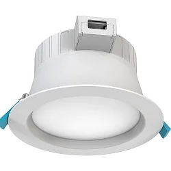 Inbouwarmatuur FILA DF Ø 15CM CCT Switch, schakelbaar, multipower, met diffuser IP54, wit  13,5 / 18