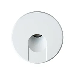 Wandinbouwarmatuur STAIR 68 SCCT rond IP40, wit mat dimbaar